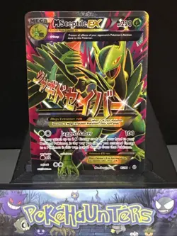Pokemon Card M Sceptile EX 85/98 XY Ancient Origins Full Art Ultra Rare LP - Image 1