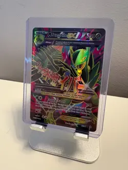 Mega M Sceptile EX (85/98) XY Ancient Origins Full Art Pokemon Card (NM/MINT) - Image 1