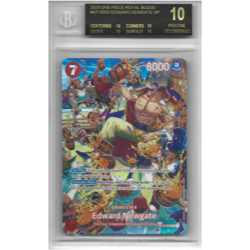 One Piece TCG Edward Newgate ST15-002 SP • BGS BLACK LABEL • POP 14 - Image 1
