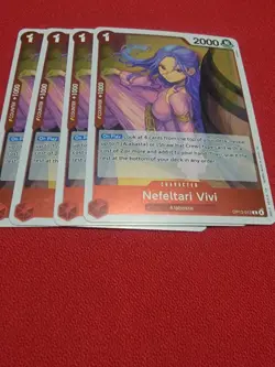 Nefeltari Vivi OP13-012 R Playset One Piece TCG Carrying On His Will Foil NM - Image 1