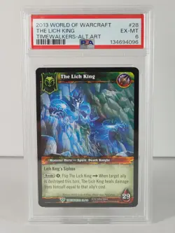The Lich King - Timewalkers - Warcraft - 28/30 Alt Art - PSA 6 - Image 1