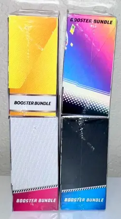 Pokemon Booster Bundle Lot Black Bolt, Prismatic Evolutions, White Flare,Surging - Image 2
