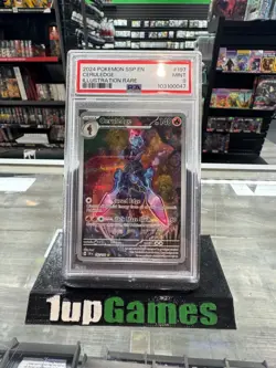 2024 POKEMON SSP EN-SURGING SPARKS ILLUSTRATION RARE #197 CERULEDGE PSA 9 - Image 1