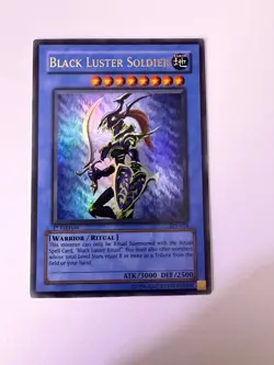 Yugioh - Black Luster Soldier - Ultra Rare - 1st Edition - SYE-024 - MP - Image 1