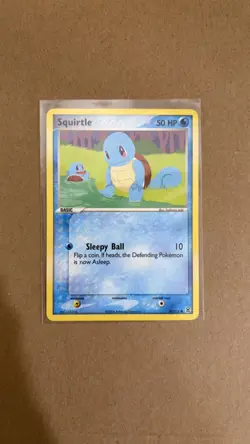 Pokemon Squirtle 82/112 Fire Red and Leaf Green Common - LP - Image 1