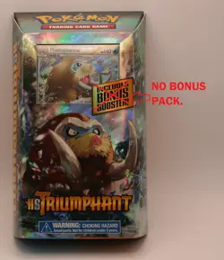 VERDANT FROST Pokemon HS Triumphant Theme Deck - NO BONUS PACK - OPENED - READ - Image 1