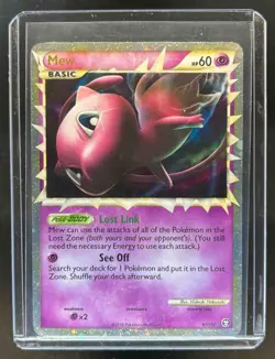 2010 Pokemon HeartGold & SoulSilver Triumphant Mew #97/102 - Image 1