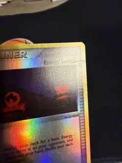 Pokemon Card - Energy Search Ruby and Sapphire 90/109 Common Reverse Holo - Image 2