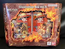 Bandai One Piece Card Game Illustration Box Vol. 5 New/Sealed Free Shipping - Image 1
