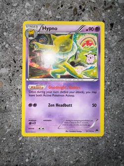 Pokemon TCG Cards Hypno 51/122 BREAKpoint Rare - Image 3