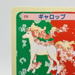 Pokemon Cards Bandai Topsun Rapidash No.078 Blue Back 1997 NM Japanese g902 - Image 2