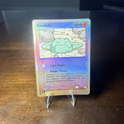 Geodude 55/97 Reverse Holo EX Dragon Pokemon Card Vintage 2003 - Image 1