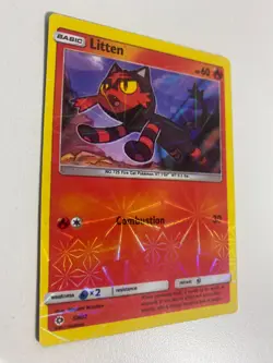 Pokemon TCG SM02 Litten Basic Holo Card Promo Very Good Condition - Image 2