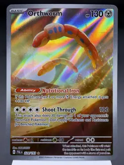 Orthworm 224/193 - Illustration Rare - Paldea Evolved Pokemon Card NM - Image 1