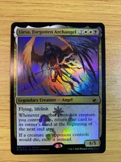 Magic the Gathering Liesa, Forgotten Archangel Promo 232/277 Foil NM - Image 1