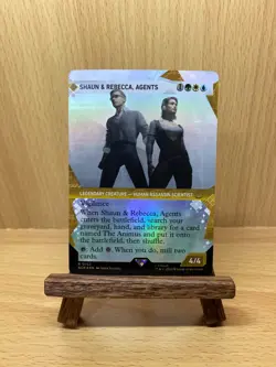 Showcase Foil Shaun & Rebecca Agents - NM - ACR 0152 MTG Magic The Gathering - Image 1