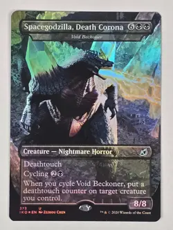 Spacegodzilla, Death Corona Void Beckoner Ikoria: Lair of Behemoths Foil NM MTG - Image 1