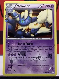 Meowstic RC15/RC32 Generations Pokemon TCG Holo Uncommon 2016 VLP - Image 3