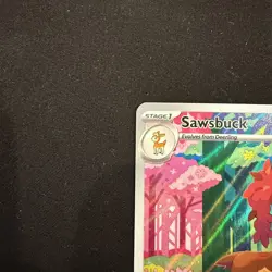 Sawsbuck 166/162 Temporal Forces IR NM Pokemon TCG - Image 2