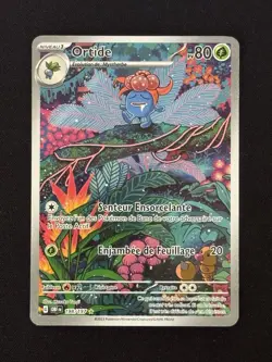 Carte Pokemon Ortide AR 198/197 EV03 Flammes Obsidiennes FR Neuve - Image 2