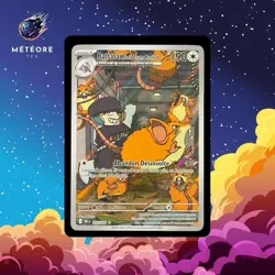 Carte Pokemon Rattatac 202/182 DRI EV10 Rivalites Destinees Fr Neuve - Image 1