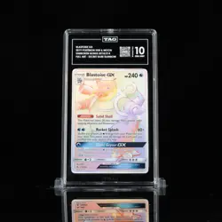 RANK #1 TAG 10 BLASTOISE GX 218/214 UNBROKEN BONDS SECRET RAINBOW RARE POKEMON - Image 1