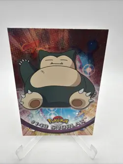 Topps Pokemon TV Animation Edition Series 3 Holo Foil #143 Snorlax - Image 1