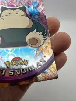 Topps Pokemon TV Animation Edition Series 3 Holo Foil #143 Snorlax - Image 3