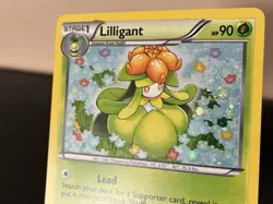 Pokemon Black and White Promos Black Star Promo,Holo Lilligant #BW49 LP - Image 5