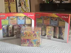 Pokemon TCG 151 Mini Tins Display 2 Costco Mini Tins Boxes Bundle - Image 1