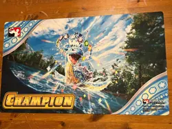 Pokemon Lapras ex! League Cup 2024 Stellar Crown Champion Playmat Unused Mat - Image 1