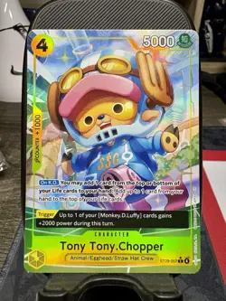 🔥🔥 Tony Tony.Chopper (Full Art) ST29-007 Starter Deck 29: Egghead Foil 🔥🔥 - Image 1