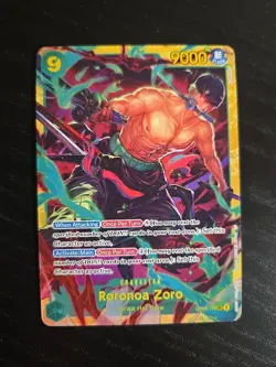 One Piece TCG The Best Vol 2 PRB-02 RORONOA ZORO OP06-118 SEC English (a) - Image 1