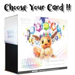 (READ DESCRIPTIONS) Choose Your Card from Pokemon TCG "Prismatic Evolutions" !! - Image 1