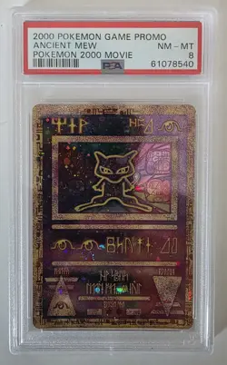 2000 Pokemon Game Promo Ancient Mew Psa 8 GRADE Pokemon 2000 Movie - Image 1