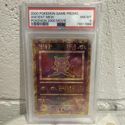 2000 Pokemon Game Promo Ancient Mew Pokemon 2000 Movie PSA 8 - Image 1