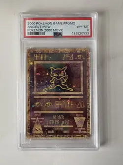 2000 Pokemon Game Promo Ancient Mew 2000 Movie PSA 8 - Image 1