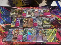 Lot Of 26 Random English EX, IR, V, Pokemon Cards From Various Sets - Image 1