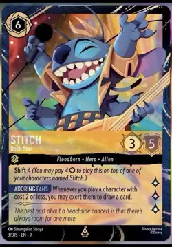 Disney Lorcana Stitch Rapunzel Donald Duck EPCOT Promo Cards - Image 2