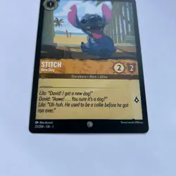 Disney Lorcana Stitch - New Dog Demo Card - Rare - Image 2