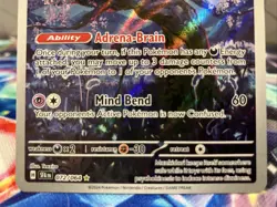 2024 Pokemon SV Shrouded Fable SFA en Munkidori EX Holo Card #072 - Image 2