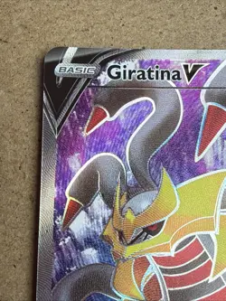 Pokemon TCG Swsh11: Lost Origin Giratina v Full Art Holo Card 185/196 - Image 2