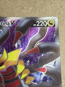 Pokemon TCG Swsh11: Lost Origin Giratina v Full Art Holo Card 185/196 - Image 3