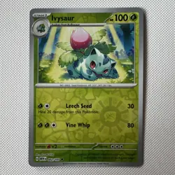 Ivysaur 002/165 - Reverse Holo - Scarlet & Violet 151 - Pokemon Card - Image 1