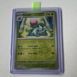 Ivysaur 002/165 - Reverse Holo - Scarlet & Violet 151 - Pokemon Card - Image 3