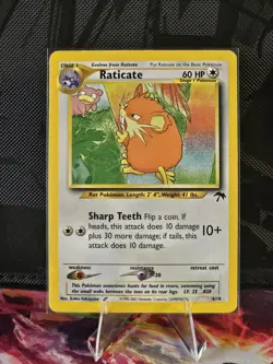 Raticate 06/18 Southern Islands Regular English Pokemon Card - Image 1