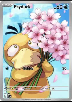 Eevee Valentine’s Day 2026 Custom Pokemon Card FANMADE HOLO And Psyduck - Image 4