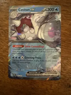 Pokemon Cards Holo/Reverse Holo Set Of 4 EXs And 1 V. 5 Cards Total, All Rare - Image 4