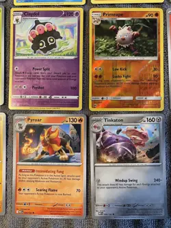 Pokemon TCG 38 Card Lot Reverse Holo Primeape and Claydol - Image 5