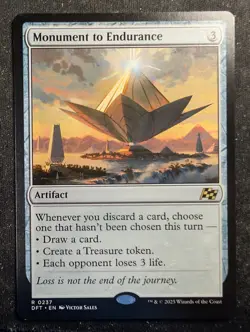 Monument to Endurance - Aetherdrift (MTG) - Image 1